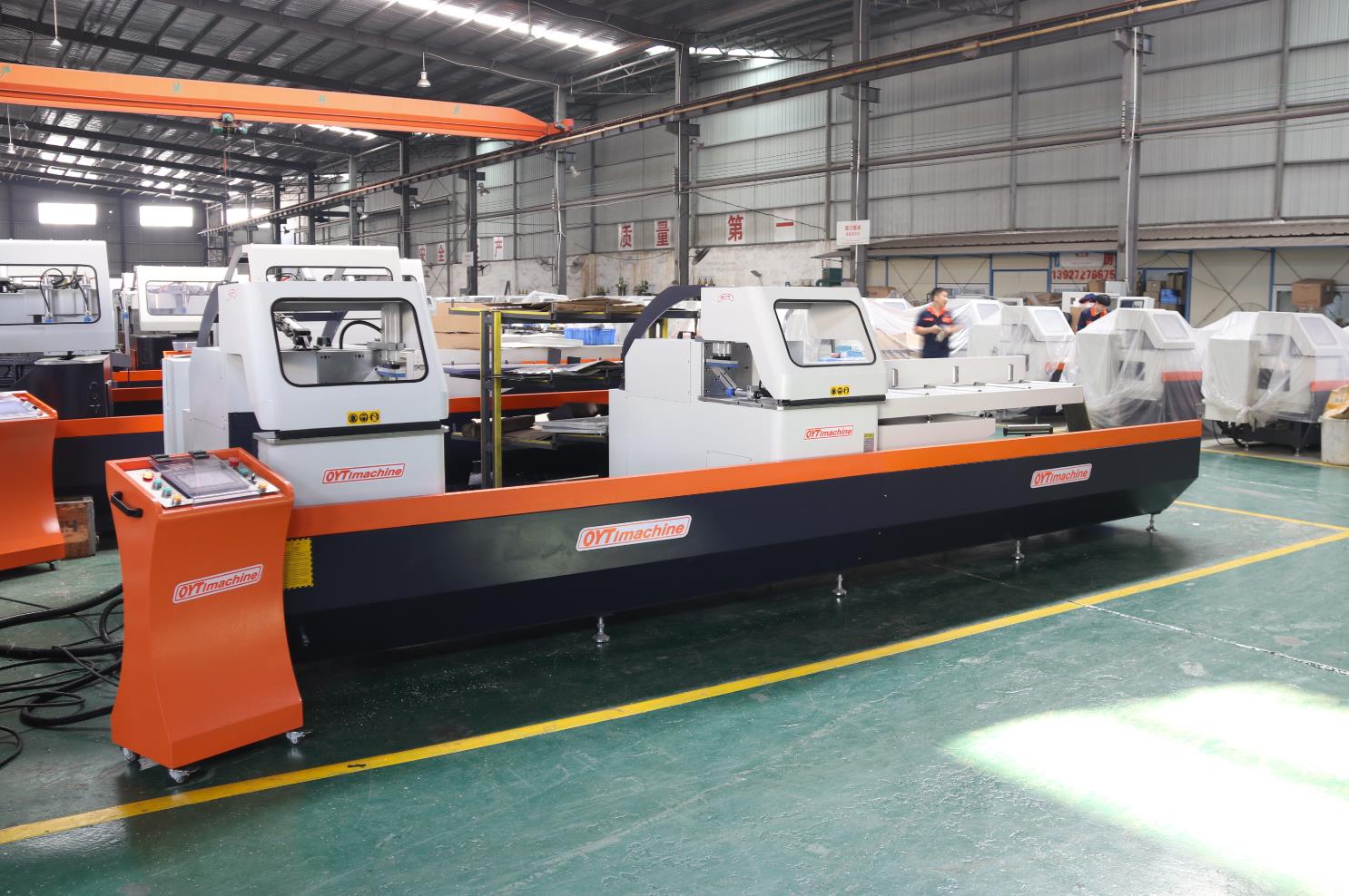 High-precision professional 45-degree CNC double-head saw